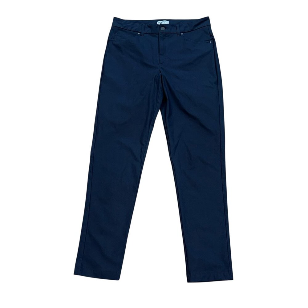 VRST Slim Navy Chino Dress 5 Pocket Pants Size 33‎ Work Travel Performance